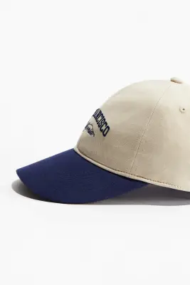 Casquette en twill avec motif brodé - Bleu marine/San Francisco
