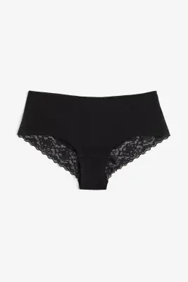 Lot de 5 culottes Hipster - Noir