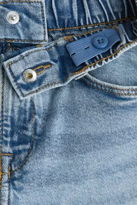 Short Loose Fit en denim - Bleu denim