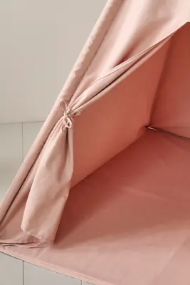 Tipi Enfant En Toile - Été - Rose