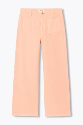 Pantalon large et court Femme