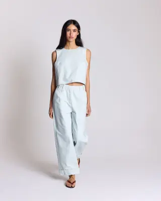 Pantalon Tristan bleu ciel
