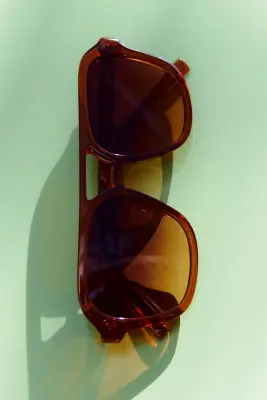 Lunettes de soleil - Marron