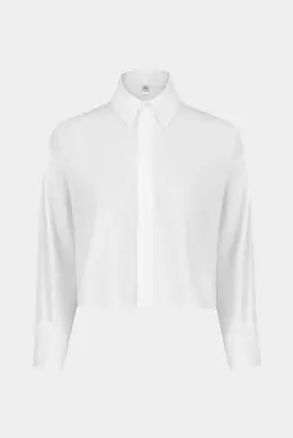 CHEMISE CROPPED CRÊPE CELIA