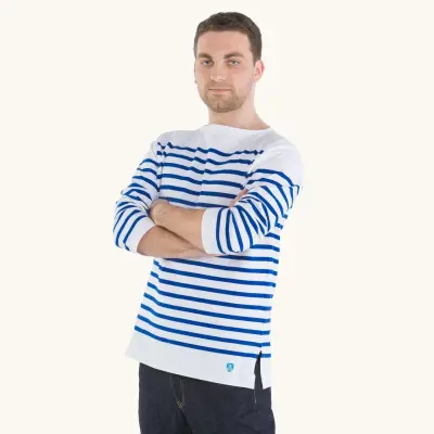 La marinière marine nationale authentique homme