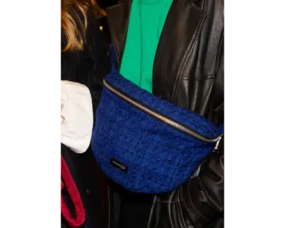 Sac banane Custine XL tweed Rive Droite