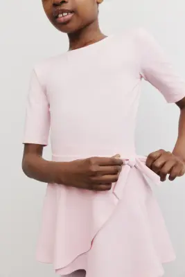 Ensemble 2 pièces body et jupe - Rose clair