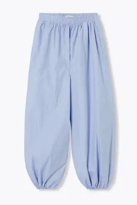 Pantalon sarouel rayé Femme