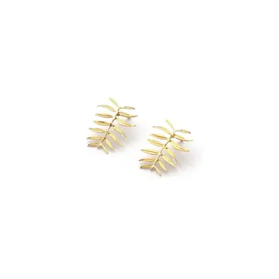 Boucles d'Oreilles Feuillage