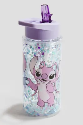 Gourde imprimée - Violet clair/Lilo et Stitch