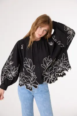 Chemise Lena Noire