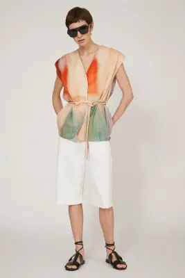 Kimono Sans Manche Saké Mésogée