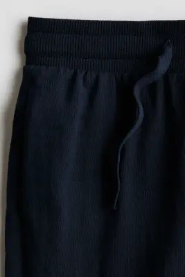 Pantalon jogger en jersey - Bleu marine