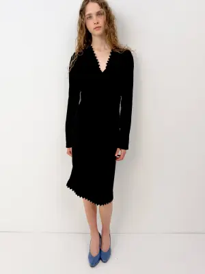 Galliano Black Notched Set