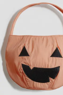 Sac à main souple avec motif - Orange/citrouille