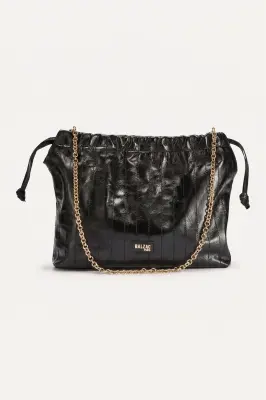 Sac Amaïa froissé noir