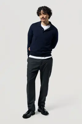 Le pull col polo