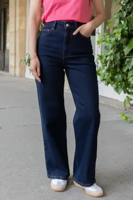 Jean wide Audrey - indigo