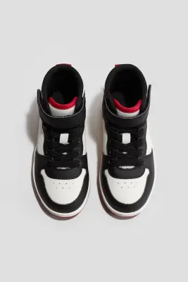 Sneakers montantes - Noir/color block