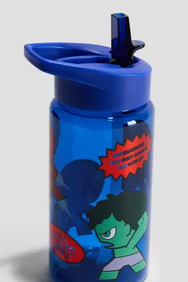 Gourde imprimée - Bleu/Marvel Comics