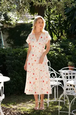 Melissa Wrap Dress