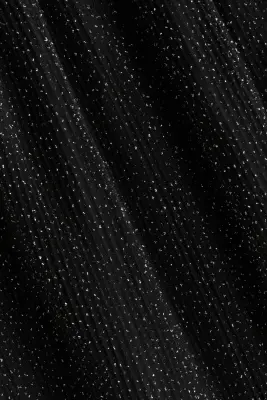 Robe à volants en tulle - Noir
