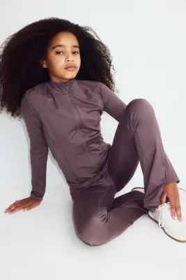 Veste de sport DryMove™ - Mauve taupe