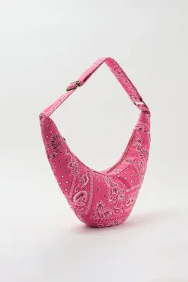 Sac croissant bandana Femme