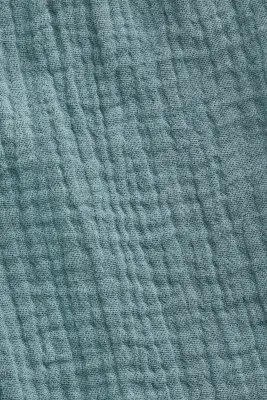 Ensemble 2 pièces en mousseline de coton - Turquoise
