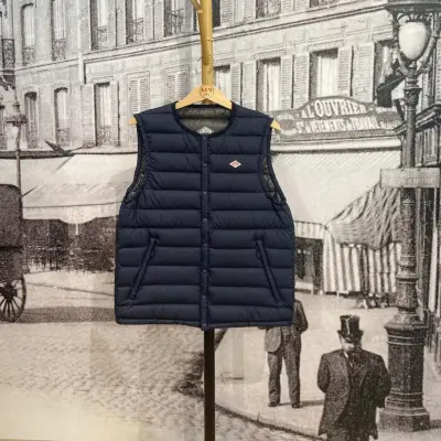 Doudoune sans manche doublée Navy