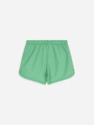 Short de bain - Vert/Blanc