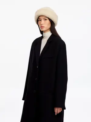 Toque en polaire - Beige clair
