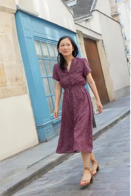 Robe Giada - fleuri