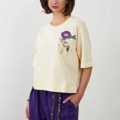 T-Shirt Sohanne Ivoire