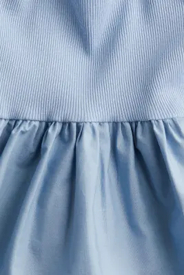 Robe à manches longues - Bleu clair