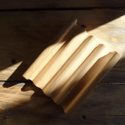 Porte-savon en bois