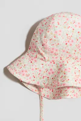Chapeau de soleil UPF 50 - Rose/fleuri