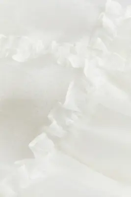 Robe volantée - Blanc