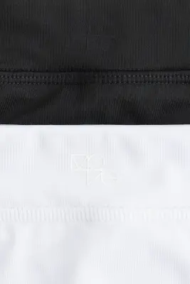 Lot de 2 jupes de tennis DryMove™ - Noir/blanc