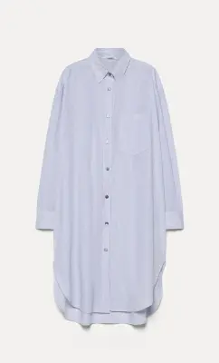 Nouveau ! POMANDÈRE Robe 3272 Light Blue -30%