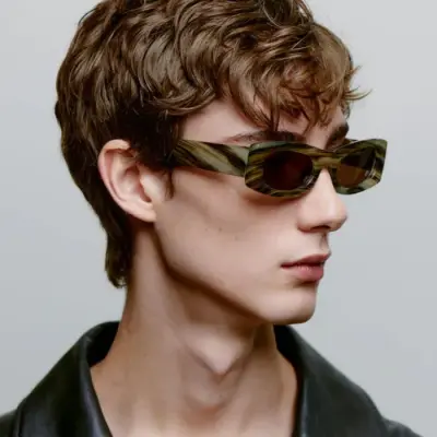 Lunettes Frida Stripped Horn
