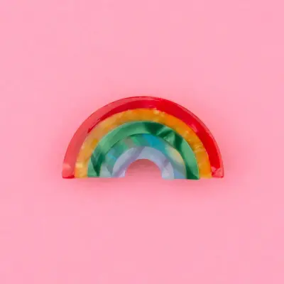 Barrette Arc-en-ciel Coucou Suzette