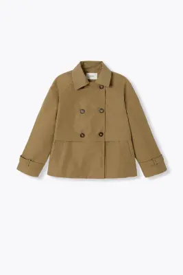 Veste courte boutonnée