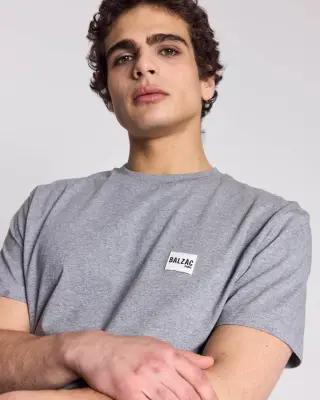 Tee-shirt Martel gris chiné