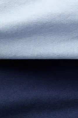 Lots de 2 shorts en jersey - Bleu clair/bleu marine