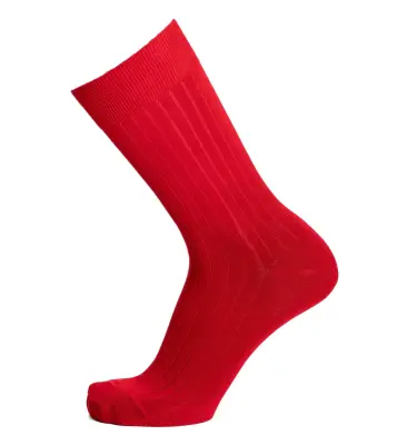 Chaussettes fil d’Ecosse Rouge