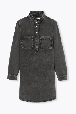 Robe courte en jean Femme