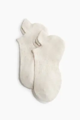 5-pack sports socks - Marron chaud/beige/blanc