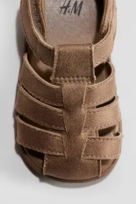 Sandales fisherman - Marron