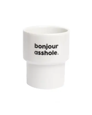 Gobelet Bonjour Asshole - Félicie Aussi
